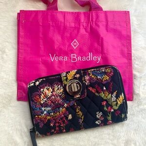 Vera Bradley Turnlock Wallet VGUC